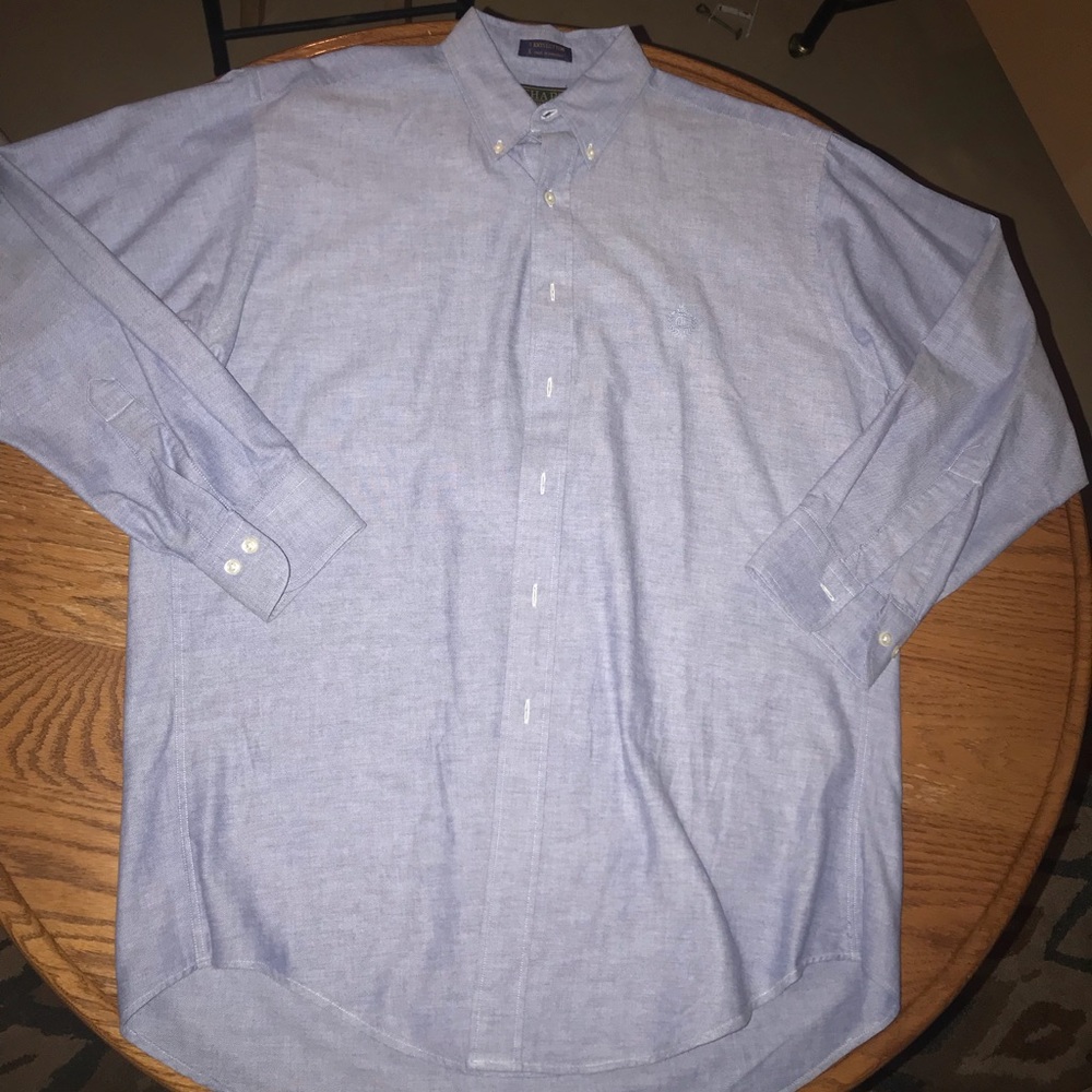Ralph Lauren and Chaps button down shirt